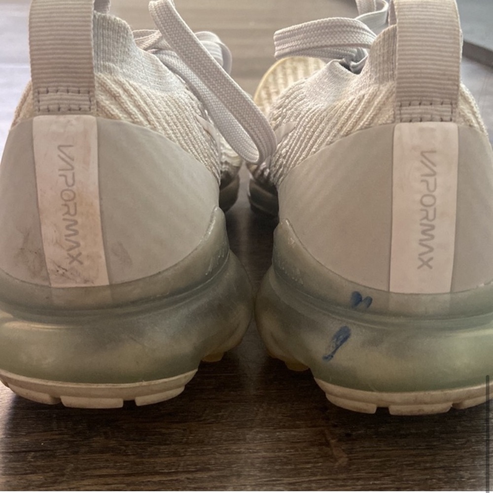 NIKE VAPOR MAX AIR ATHLETIC WORK OUT SNEAKERS SHOES WHITE SPORT SHOE RUNNING - Picture 6 of 7